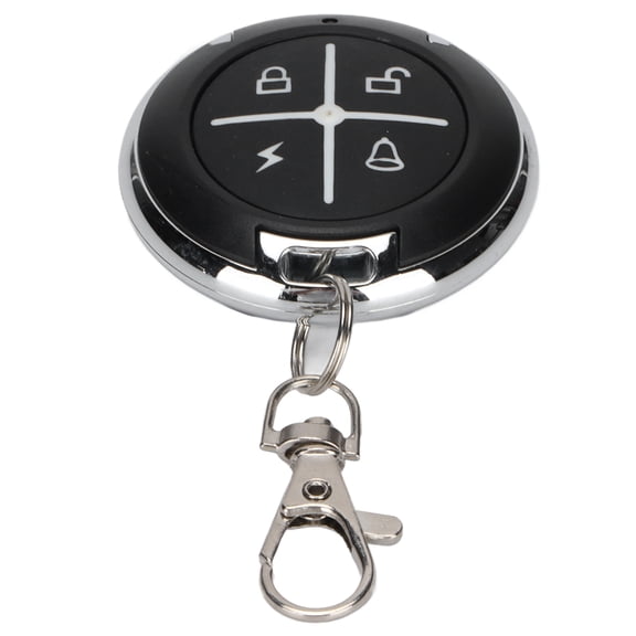 M Buder Wireless Remote Control 4 Button Key Circle Multi Function Multi Variable Controller for Garage Door, 315 MHz Garage Door Remote Opener (Black, 2.36 x 2.36 x 0.79 inches / 6.0 x 6.0 x 2.0 cm)