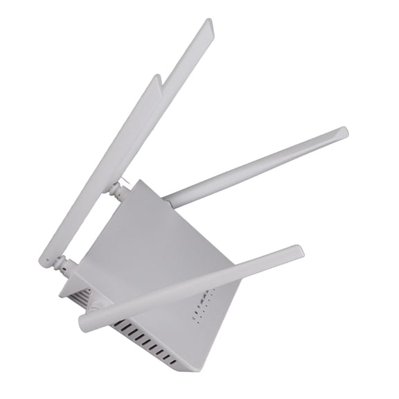 M Buder Wireless WiFi Router 4 Antenna Smart 300M High Speed Wall Router for Home, 10.24 inches