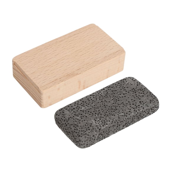 M Buder Wood Aroma Diffuser Box, Natural Beech Aromatherapy Essential Oil Volcanic Stone Diffuser for Home Office Bedroom (7.00 inches / 17.8 cm)