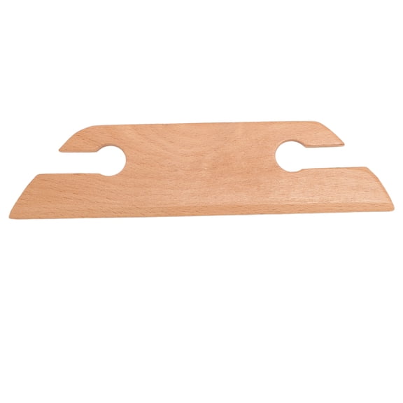 M Buder Wooden Weaving Shuttle Portable Smoothly Surface Weaving Tool for Inkle Looms Table Looms Trapezium Shaped Beech Wood Clear Varnish Sewing Accessories (9.84 inches / 25.00 cm)