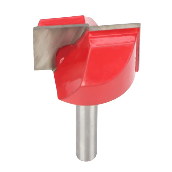 M Buder Woodworking Cutter Bottom Cleaning Router Bit CNC Carving Machine Cutting Tool (6x25mm / 0.24x0.98 inches) Tungsten Carbide Steel for Slotting MDF PVC