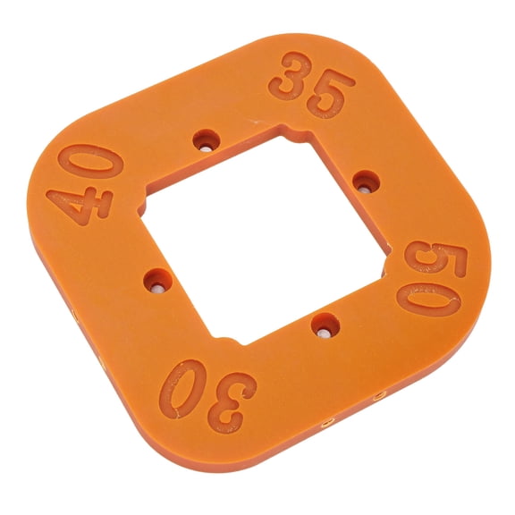 M Buder Woodworking Round Corner Radius Template R30 R35 R40 R50 Router Table Corner Jig Kit with Trimming Cutter for Cabinets Furniture Wooden Toys, Red (7.48 in / 19 cm)