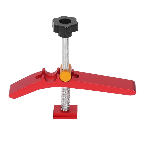 M Buder Woodworking T Track Hold Down Clamp, Multipurpose Aluminum Alloy Adjustable Chute Clamp Tool for Workbench, Heavy Duty T Track Clamp for Horizontal and Vertical Pressure