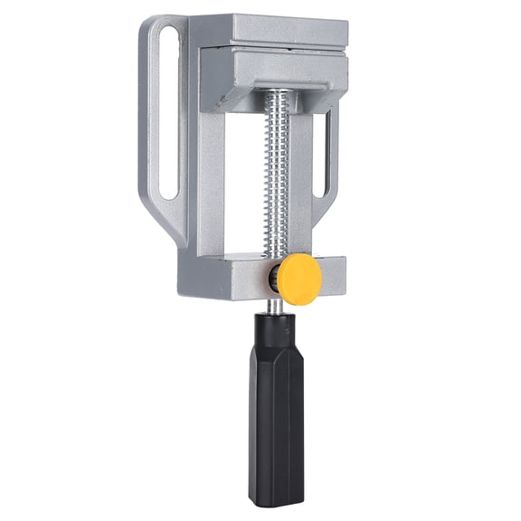 M Buder Workbench Vice Flat-Nose Miniature Right Angle Clamp Drill Fixture Tool Aluminum Alloy