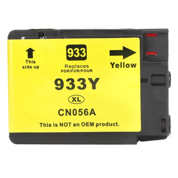 M Buder Yellow Printer Ink Cartridge Replacement Compatible with HP 933 6600 6700 7110 7510 7512 7612 Series Printers for Office and School Supplies High Yield Output (8 inches / 20.3 cm)