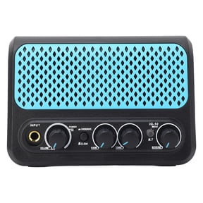 M Buder iG-10Mini Portable Guitar Amp Bluetooth 5.0 Dual Channel Electric Guitar Amplifier, 10W Small Practice Guitar Amp with Clean, Overdrive, Reverb Effects for Desktop Practice (1.75 Inches)