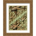 thumbnail image 1 of M.C. Escher 2x Matted 20x24 Gold Ornate Framed Art Print 'Depth', 1 of 2