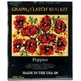 thumbnail image 1 of "M.C.G Textiles Latch Hook Kit 27""X20""-Poppies", 1 of 1