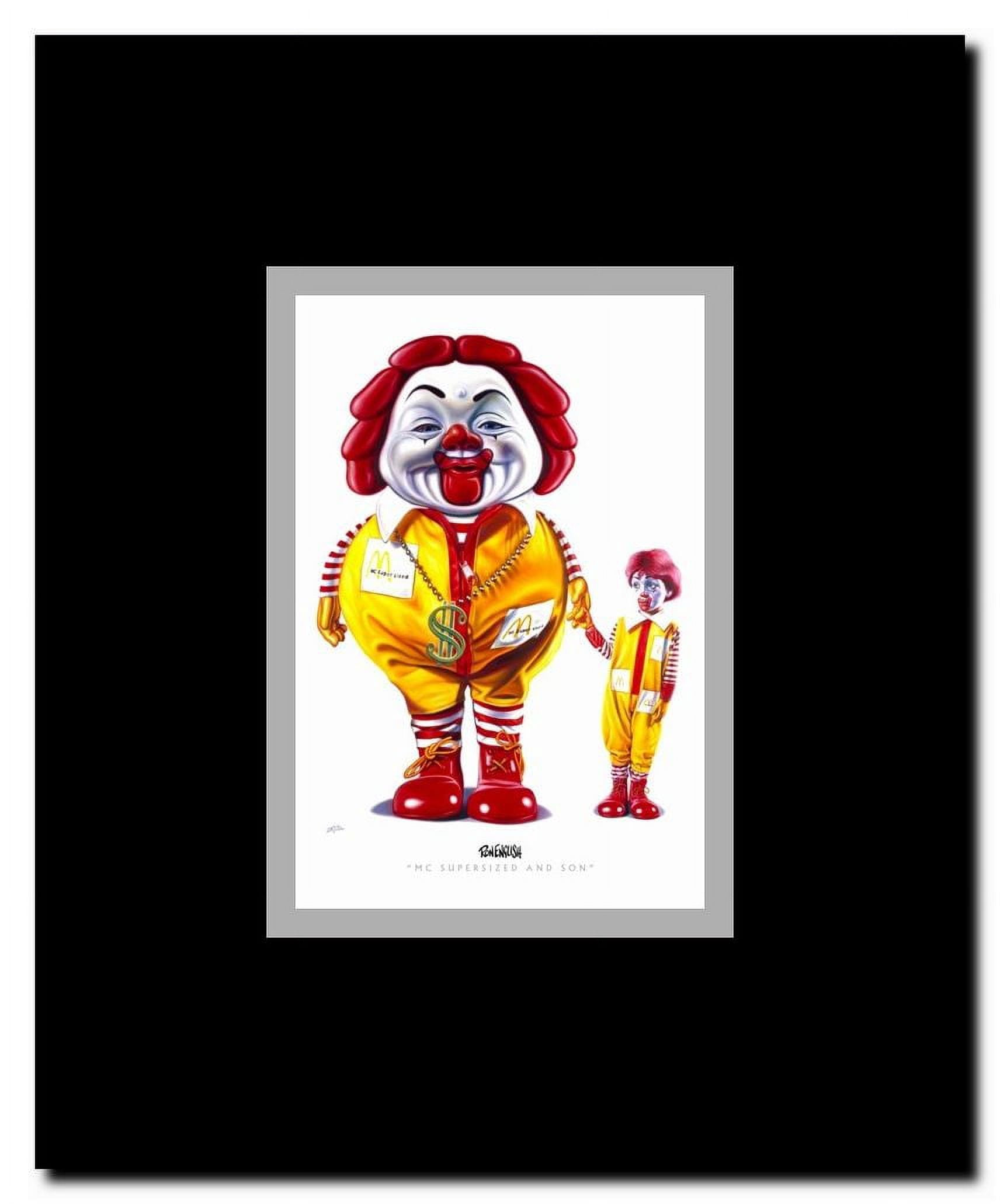 M.C. Supersized and Son Framed Movie Poster