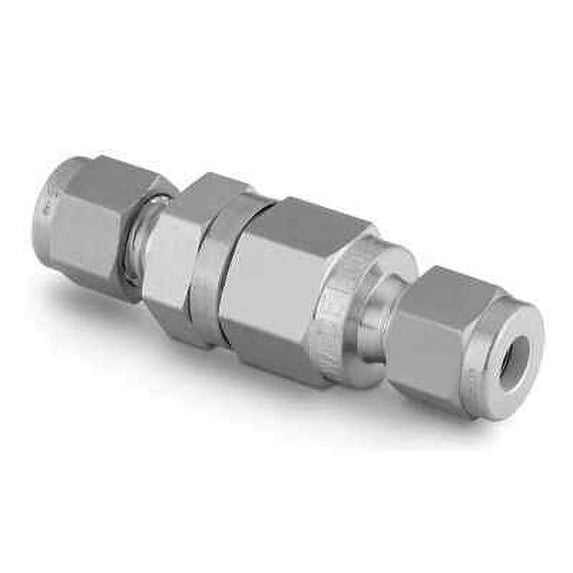 M-CHS8-50 | Swagelok Monel CH Series Check Valve, Inlet/Outlet : 1/4" Tube : OD Compression, 6,000 psi, Monel/Alloy 400