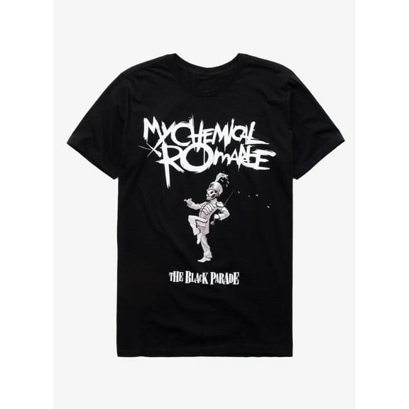 M! Ch3m!c@l R0m@nc3 Black Cotton Shirt, Rock Band Gift Tee for Fans