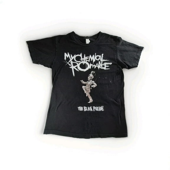 M! Ch3m!c@l R0m@nc3 Black Parade T-Shirt, Emo Rock Music Tee for Fans