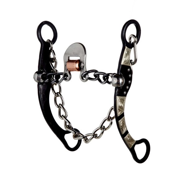 (M)Chain Thumb Port Cricket 7` cheek bit (5)