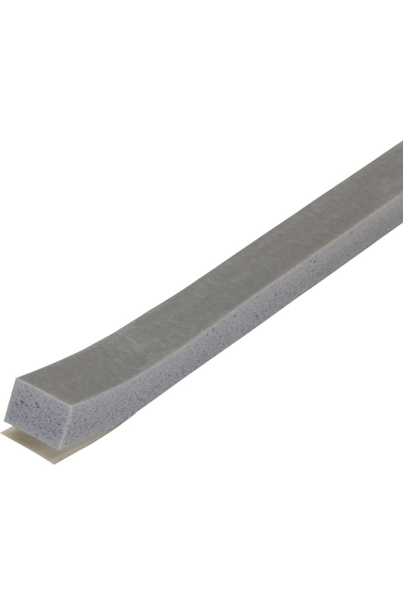 M-D 02295 3/8" X 10' Gray Waterproof & Airtight Foam Tape Weather Stri