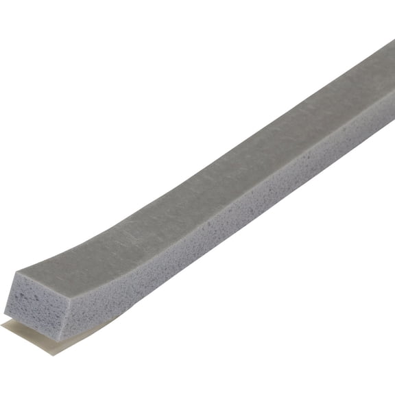 M-D 02295 3/8" X 10' Gray Waterproof & Airtight Foam Tape Weather Stri