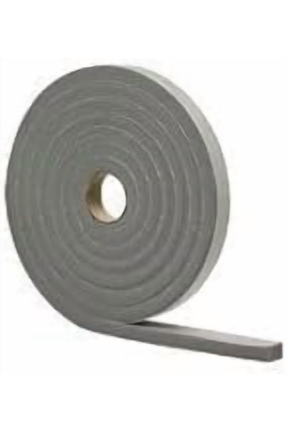 M-D 02295 3/8" X 10' Gray Waterproof & Airtight Foam Tape Weather Stri