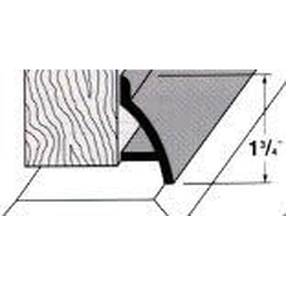 M-D Building Products Aluminum Door Bottom Drip Cap - Silver - 36 In.