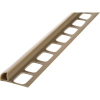 Bullnose Pvc5/16x8 Beige