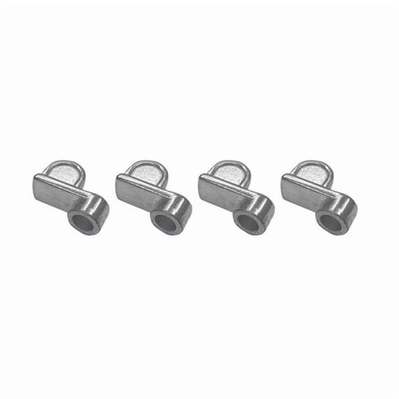 M-D Building 5063046 0.062 in. Die Cast Flush Screen Clip - Pack of 100