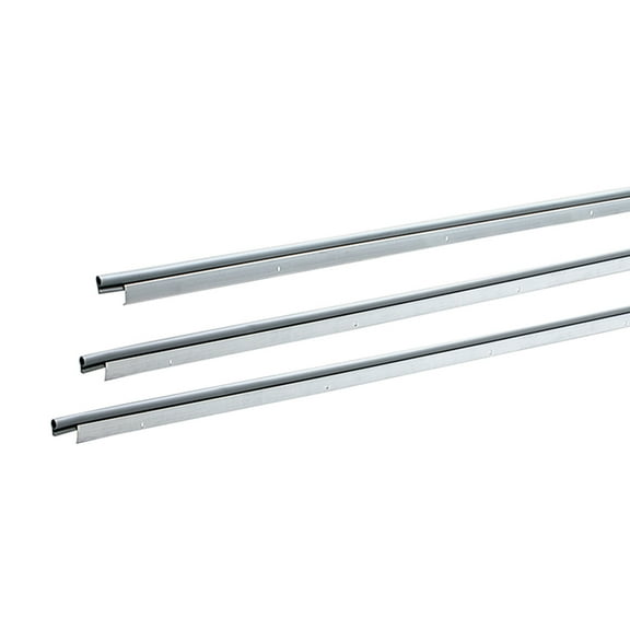 M-D Building Products 01040 Silver Aluminum and Vinyl Nail-on Top and Sides Door Seal Kit
