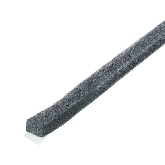 M-D Building Products 02097 3/8 in. x 1/2 in. x 17 ft. Gray Economy Foam Window Seal for Large Gaps