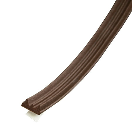 M-D Building Products 02592 1/8 in. x 3/8 in. x 17 ft. Brown Premium Rubber Window Seal for Ex-Small Gaps
