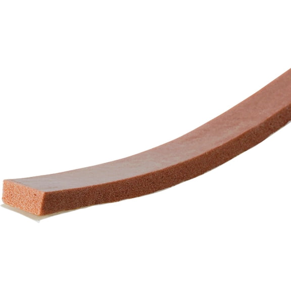 M-D Building Products 02790 3/16 in. x 3/8 in. x 17 ft. Brown Foam Window Seal for Small Gaps