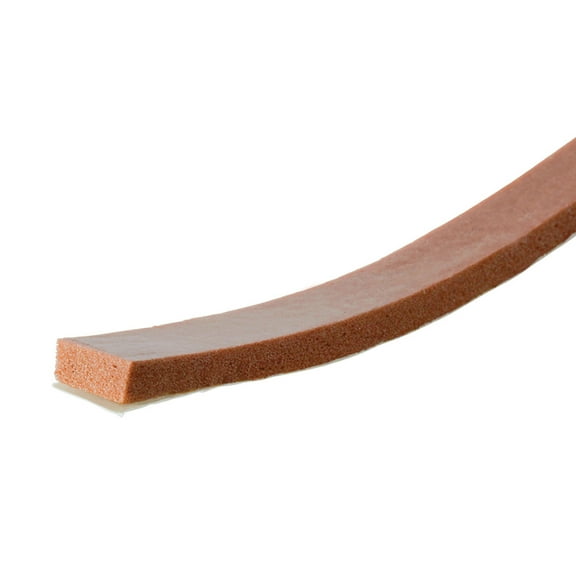 M-D Building Products 02816 1/4 in. x 1/2 in. x 17 ft. Brown Foam Window Seal for Medium Gaps