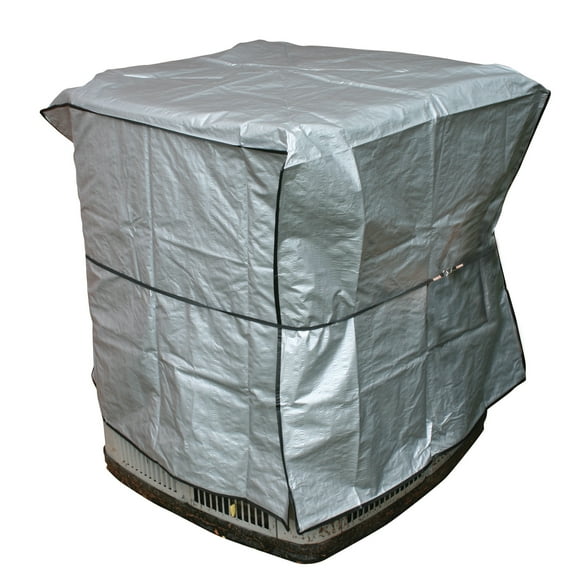 M-D Building Products 03772 Silver Air Conditioning Cover for Central Square Units