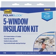 M-D Building Products 04200 Clear Indoor Window Film Insulator Kit