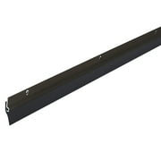 M-D Building Products 05173 36 in. Bronze Aluminum and Vinyl Standard Screw-on Door Sweep