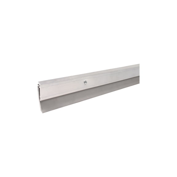 M-D Building Products 05413 All-Season Door Sweep, Heavy Duty Aluminum and Vinyl, Ideal for Residential & Commercial Use, Easy Installation, Ensure Comfort and Save Energy (48 Inch, Silver)
