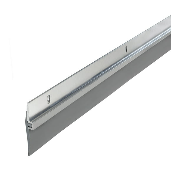 M-D Building Products 05629 36 in. Silver Aluminum and Vinyl Economy Screw-on Door Sweep