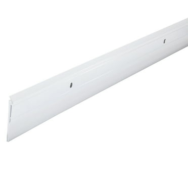M-D Building Products 05769 36 in. White Aluminum and Vinyl Heavy-duty Screw-on Door Sweep