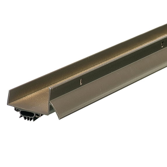 M-D Building Products 06197 36 in. Bronze Aluminum U-Shape Screw-on Under Door Seal