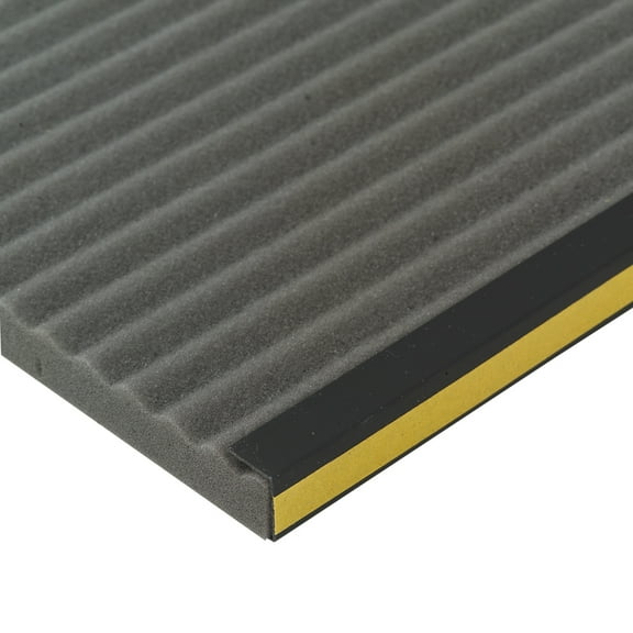 M-D Building Products 08308 7/8 in. X 18 in. Gray Air Conditioner Side Panel Kit for Window Units