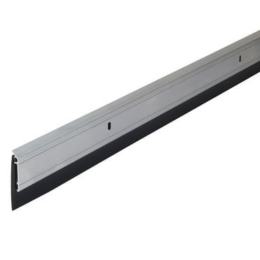 M-D Building Products 68247 36 in. Silver Aluminum and Thermoplastic Rubber Commercial Screw-on Door Sweep