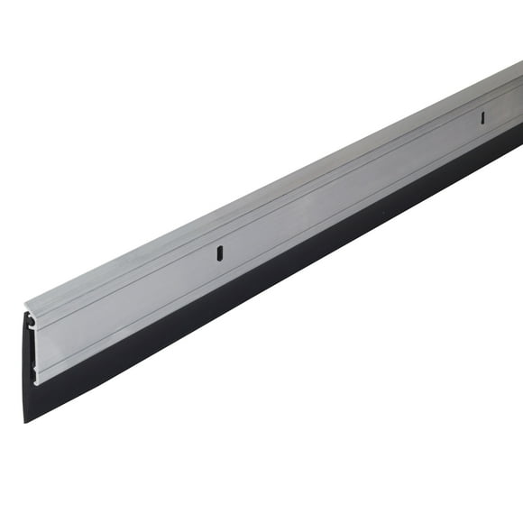 M-D Building Products 68247 36 in. Silver Aluminum and Thermoplastic Rubber Commercial Screw-on Door Sweep