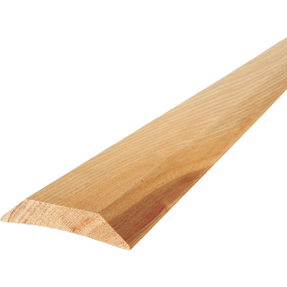 M-D Building Products 11742 3-1/2 in. x 3/4 in. x 36 in. Natural Hardwood Low-Profile Threshold for Doorways