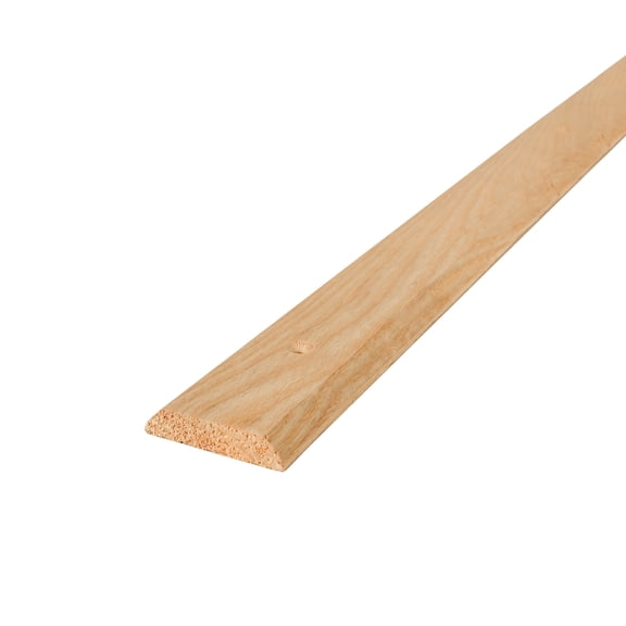 M-D Building Products 11882 1-3/4 in. x 5/16 in. x 36 in. Natural Hardwood Flat-Profile Threshold for Doorways