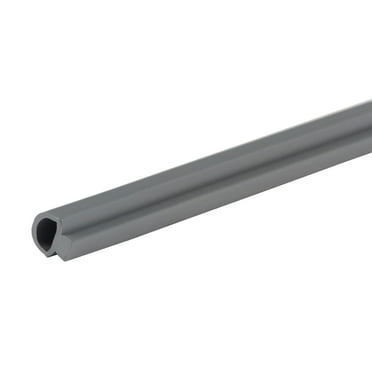 M-D Building Products 13409 3/8 in. x 5/16 in. x 36 in. Gray Vinyl/Polymer Replacement Insert for Outswing Door Thresholds