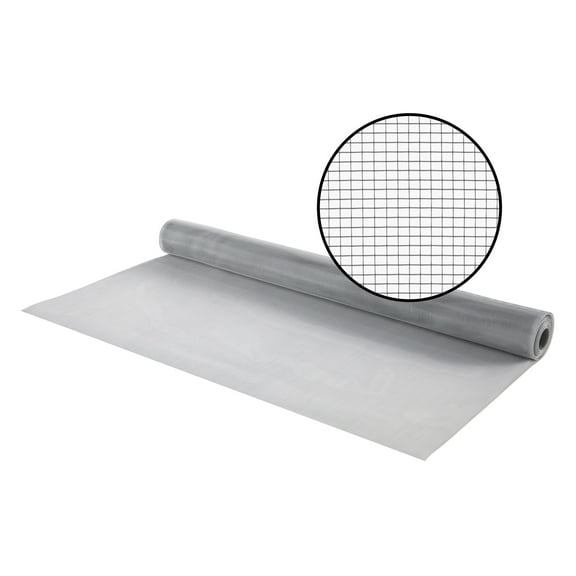 M-D Building Products 14110 48 in. x 84 in. Brite Aluminum Screen