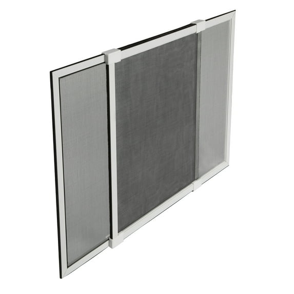 M-D Building Products 14177 18 in. x 20-37 in. White Aluminum Adjustable Screen