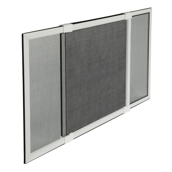 M-D Building Products 14178 15 in. x 20-37 in. White Aluminum Adjustable Screen