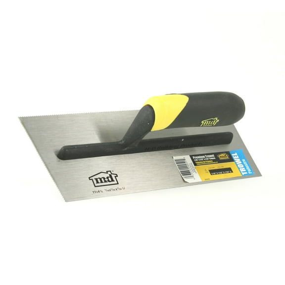 M-D Building Products 20051 1/16 in. x 1/32 in. x 1/32 in. Premium U Notch Trowel