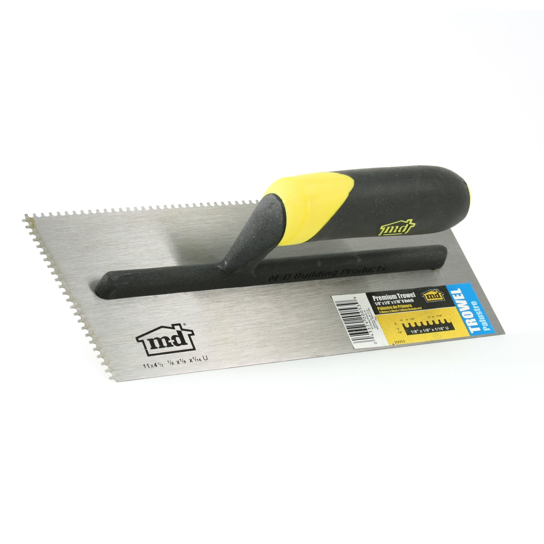 M-D Building Products 20053 1/8 in. x 1/8 in. x 1/16 in. Premium U ...