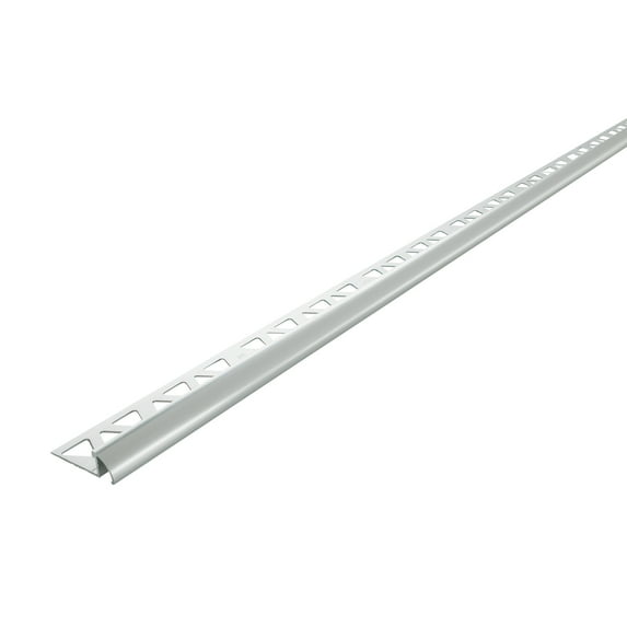 M-D Building Products 31372 3/8 in. x 96 in. Bright Clear Aluminum Bullnose