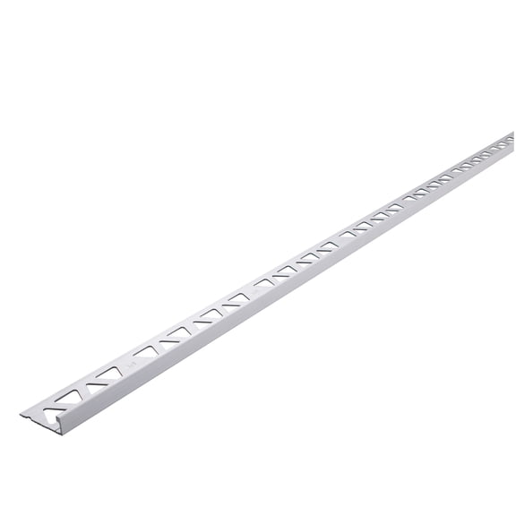 M-D Building Products 31380 3/8 in. x 96 in. Bright Clear Aluminum Tile Edge