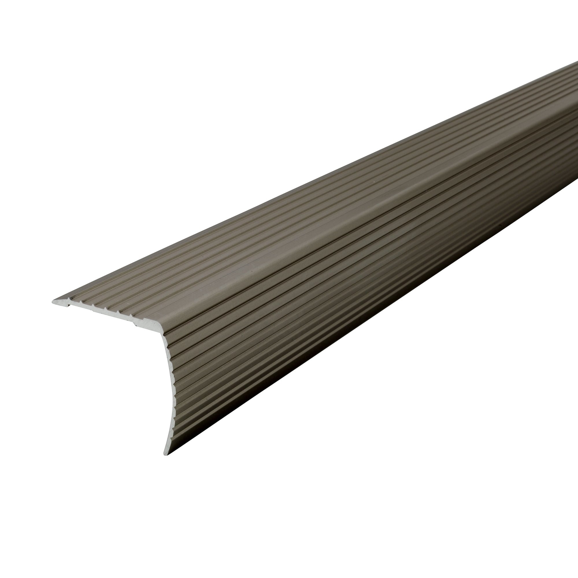 72" Spice Aluminum Fluted Stair Edging