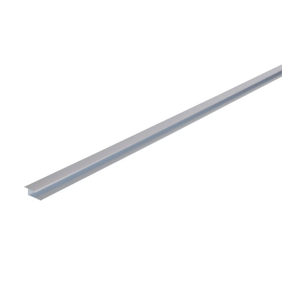 M-D Building Products 31824 6 - 7.5mm 84 in. Satin Silver Aluminum Vinyl Plank To CPT Transition